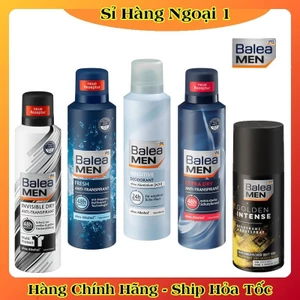 Xịt khử mùi cơ thể Balea Men Đức 200ml ngăn mồ hôi, hương thơm nam tính -Date mới nhất