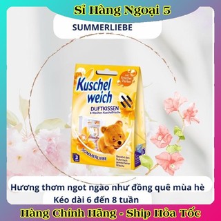 [auth] Túi thơm tủ quần áo cho bé Kuschel weich hình gấu trẻ em an toàn - Nội địa Đức đủ Bill [Hot]