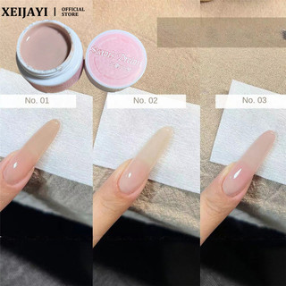 Xeijayi 25g sơn móng nude thiên nga, keo quang trị liệu, nghệ thuật cho tiệm móng