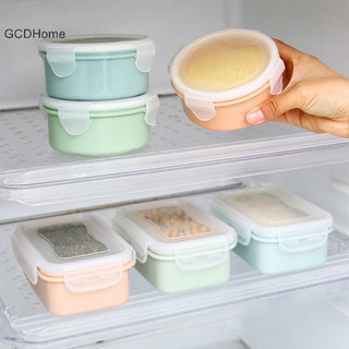 Gcdhome Mini Tủ Lạnh Sắc Nét Nhỏ Hộp Cơm Trưa Nhựa Kín Hơi Bình Bảo Quản Hộp Tròn Nhà Bếp Cách Nhiệt Hộp Cơm Trưa Người Tổ Chức Hộp Ăn Nhẹ HOT