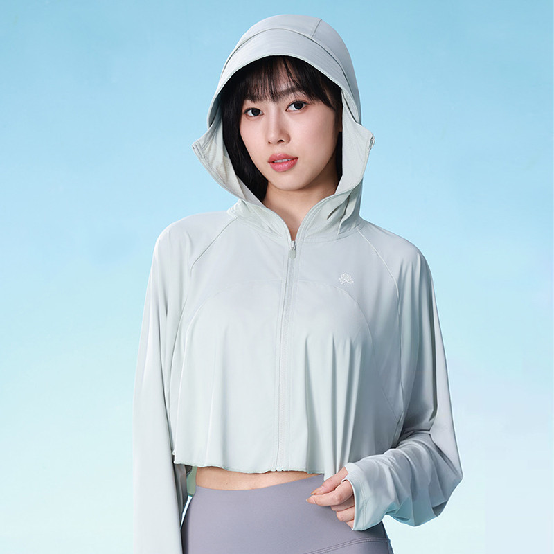 Ảnh CAMEL CROWN Ngoài Trời Sợi Chính Hãng Chống Nắng Quần Áo Áo Khoác Chống Tia UV Nữ 3