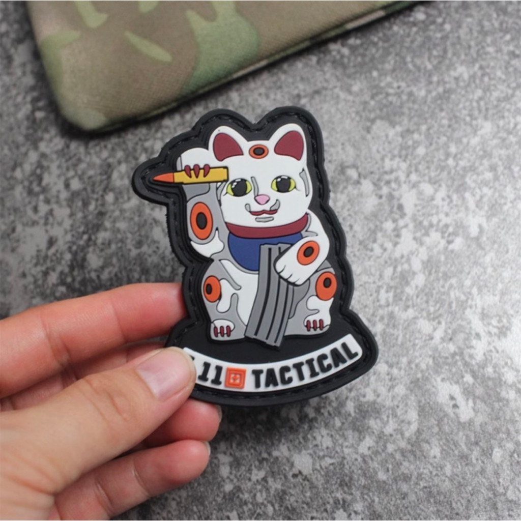 Patch_miếng dán velcro PVC 5.11_retro