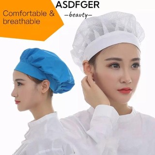 Mũ nấu ăn ASDFGER, Băng đô làm việc kèm mũ đầu bếp tóc, Nồi tóc Lưới phục vụ thực phẩm Nấu ăn Mũ vệ sinh Khách sạn