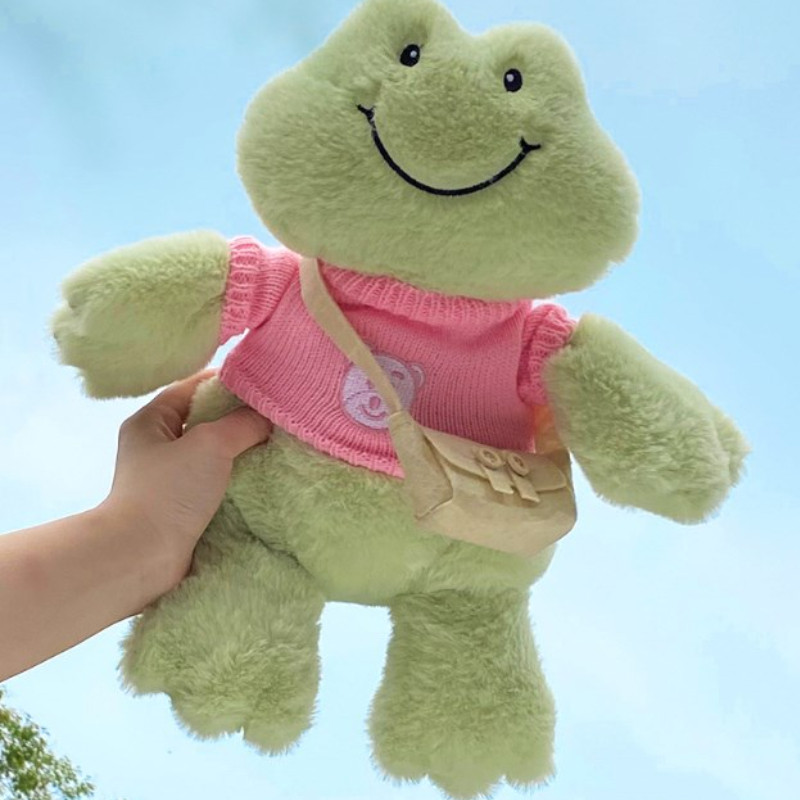 Gấu Bông To Ếch Cười Thỏ Bông Ngỗng Nhồi Bông Cho Bé Phim Hoạt Hình