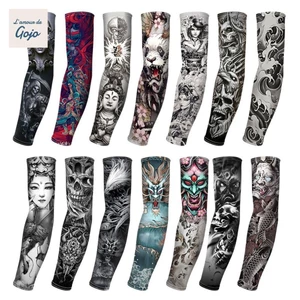 GOJO, Tay áo chống nắng nam co giãn họa tiết cánh tay