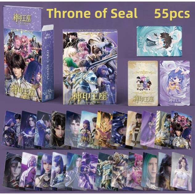 55-92 Chiếc Manga Manhwa Death Note Throne of Seal Laser Holographic Lomo Cards BLEACH Sống sót như con gái của Tyrant K-On! Photocard Bưu thiếp ba chiều The Boy and the Heron