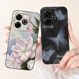Ốp bảo vệ ống kính Xiaomi Redmi 13 2024 Redmi 13 5G Redmi13 4G Vỏ điện thoại silicon mềm sơn thời trang
