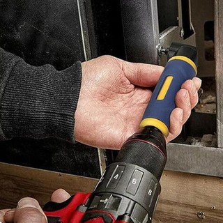 Tua vít mở rộng góc phải BAMBOOB, Bộ chuyển đổi máy khoan góc phải đa năng bằng kim loại, Dụng cụ điện 90 độ Công cụ đính kèm máy khoan xanh