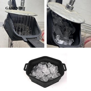 Máy làm lạnh nước tắm Garende Khay đựng đá silicon gấp gọn Bồn tắm thùng thực tế cho