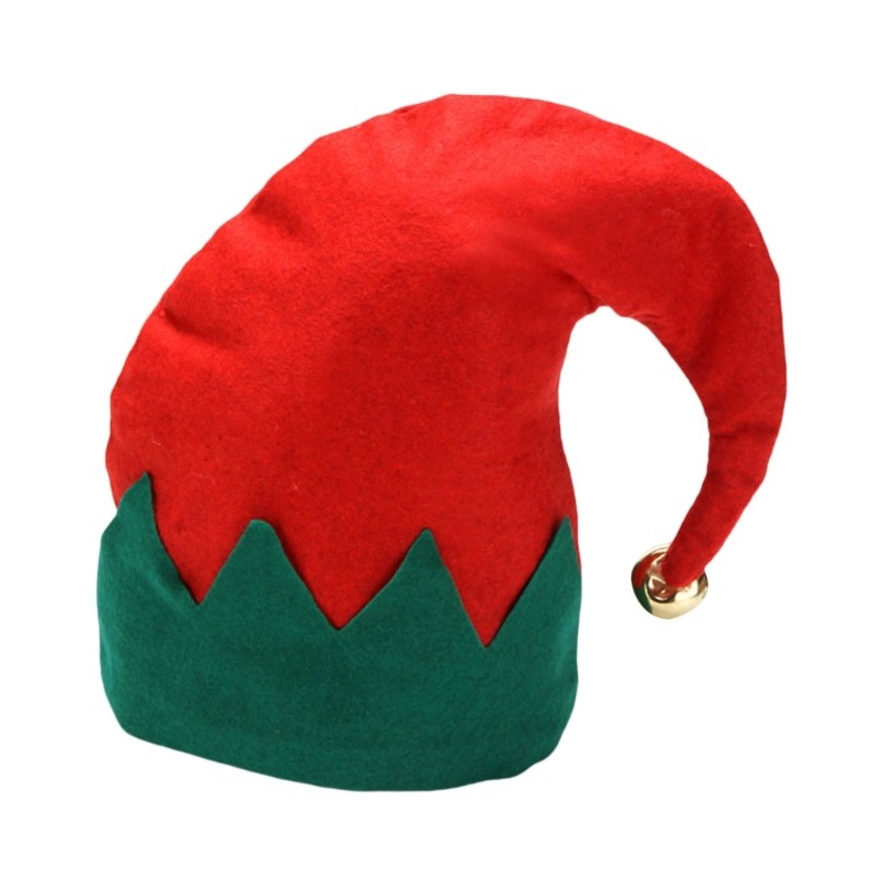 ⚝⚝Richh Vui Vẻ Yêu Tinh Mũ Có Chuông Unisex Beanies Nón Slouch Giáng Sinh Mũ Baggy Nón Slouch Beanies Mischievous El