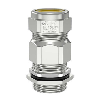 Đồng Mạ Niken Giáp Cáp Niêm Phong Khớp Chống Thấm Nước Kẹp Đầu Gran Niêm Phong Đôi Biển Chống Cháy Nổ Làm Đầy Chữ G3 / 4