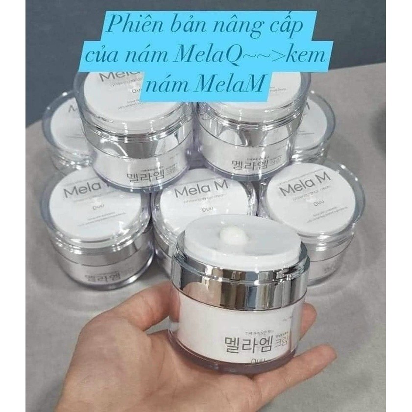 Kem nám Mela M Whitening Magic Cream,50g - hạn 2028 Hàn Quốc, trắng da, mờ nám thâm mụn tàn nhang  IS120