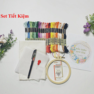 Set Thêu Cơ Bản Cho Những Bạn Mới Tập Thêu Thùa Handmade