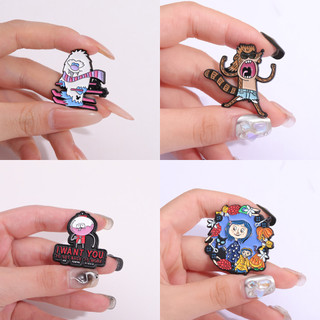 '' 100 Anime Nhân Vật Series One Punch Man Simpson Men Trâm Cài Quần Áo Thời Trang Phụ Kiện Túi Học Huy Hiệu Quà Tặng Cho Bạn Bè '