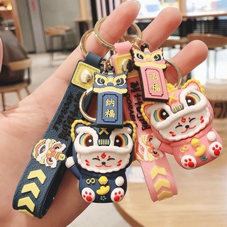 Móc Khóa Mèo  May Mắn Thần tài . Móc khóa Kỳ Lân ADO đủ màu