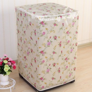 Sanchenby3949 Top Open Cover Rainbow Circle.Washing Machine Cover Chống Thấm Nước Chống Nắng Tự Động Chống Bụi Bao