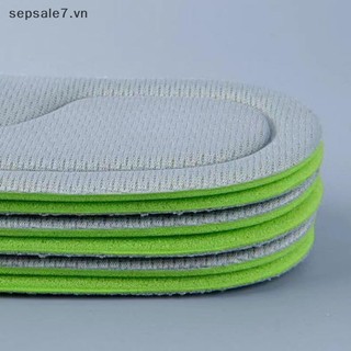 [Sepsale] 2 Chân Đế Giày Chỉnh Hình Chạy Bộ Đế Xốp Mềm Cho Giày Nam Nữ Khử Mùi Thấm Hút-Áo Massage Thể Thao {vn}