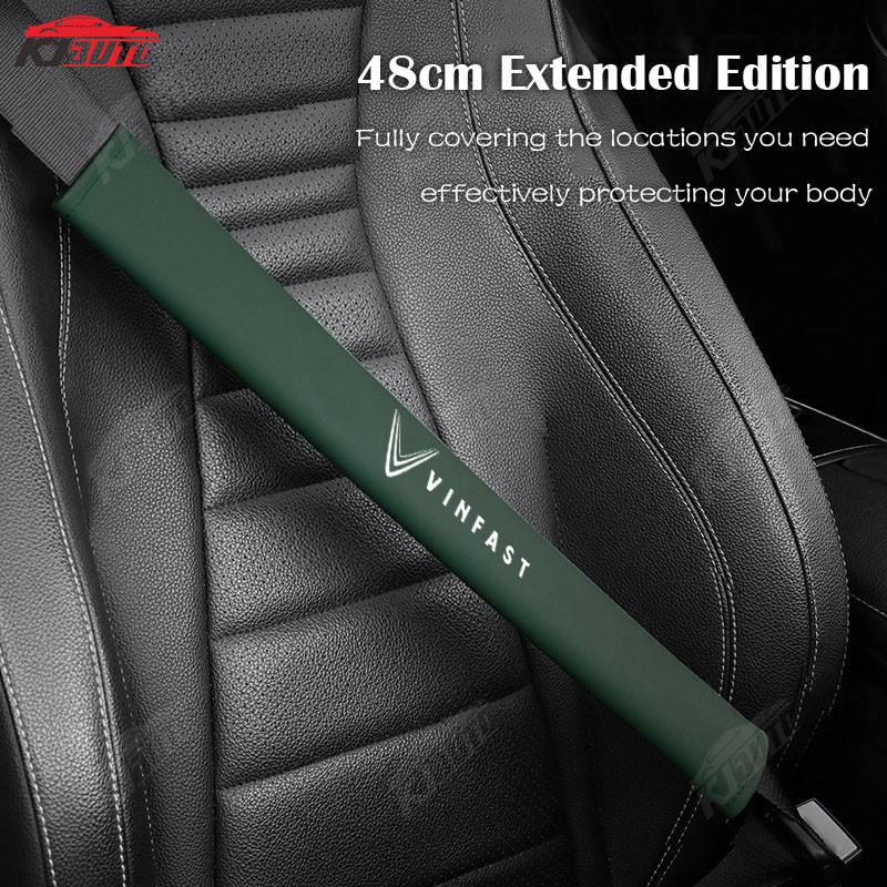 Vinfast Dây An Toàn Nối Dài Bảo Vệ Vai Dây Đeo Vai Da Giảm Mệt Mỏi Cho VF 8 VF 9 VF E34 Lux A Fadil President SA VF E34
