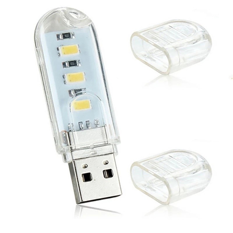 Đèn Led USB siêu sáng dùng sạc dự phòng sạc điện thoại đèn phượt đèn usb FE123