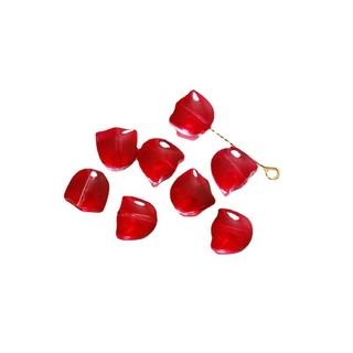 Nhỏ tươi bán trong suốt màu Kẹo nghệ hoa lá Thủy Tinh Hạt rời vòng tay diy phụ nữ Nguyên liệu bán buôn