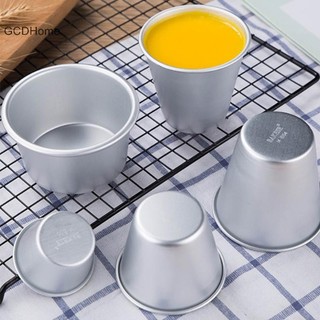Gcdhome 1 Khuôn Pudding Cup Bánh Sáo Chống Dính Jelly Pan Khuôn Làm Nóng Nhanh Hợp Kim Nhôm Nướng Khuôn Nóng