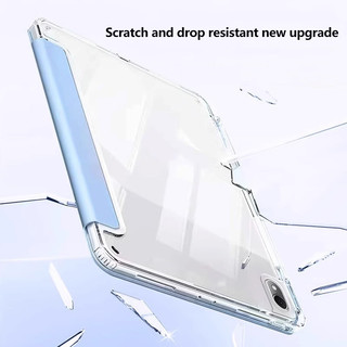 Ốp Lật Acrylic Y-Folding HD Cho Samsung Galaxy Tab S10 Lite 10.9inch 2025 SM-X400 X406B S10 FE Plus S9 S8 S7 FE A8 S6 Lite Vỏ Bảo Vệ Có Khe Cắm Bút