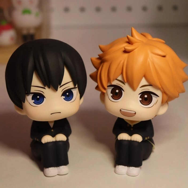 Anime Haikyuu Nhân Vật Hành Động Hinata Shoyo Tobio Kageyama PVC Đồ Chơi Hình Oikawa Tooru Kozume Kenma Bộ Sưu Tập Tượng Mô Hình Trang Trí Búp Bê