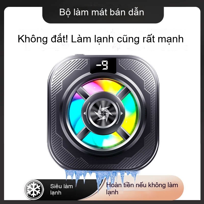 Tản nhiệt điện thoại SL39 hiển thị số - Công nghệ bán dẫn làm đá siêu tốc - Trợ thủ livestream/game thủ