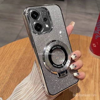 Vỏ Chống Sốc Cho Oppo Reno 14 13 Pro 13F 14F 14Pro Reno14 4G 5G Gradient Trong Suốt Lấp Lánh Bling Vỏ Điện Thoại Mềm TPU Silicone Ốp Lưng Túi Khí Bảo Vệ Mặt Sau Có Giá Đỡ 3O