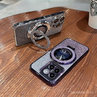 Vỏ Chống Sốc Cho Oppo Reno 14 13 Pro 13F 14F 14Pro Reno14 4G 5G Gradient Trong Suốt Lấp Lánh Bling Vỏ Điện Thoại Mềm TPU Silicone Ốp Lưng Túi Khí Bảo Vệ Mặt Sau Có Giá Đỡ 3O