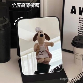 🌸Ins Gương Có Thể Gập Lại Gương Trang Điểm Sinh Viên Ký Túc Xá Mặc Gương Để Bàn Để Bàn Ký Túc Xá Có Thể Đứng Hộ Gia Đình Di Động Dễ Thương HJBF