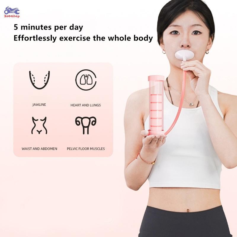 XOITOP - Bộ Thiết Bị Tập Thở và Cơ Bụng Cho Người lớn, Quả Tạ, Tăng Dung Tích Phổi