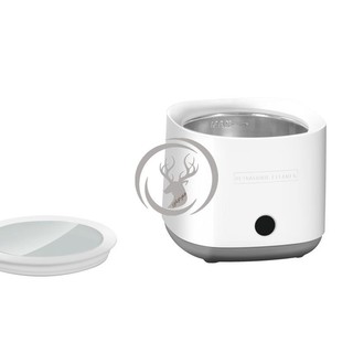 Phích cắm US Máy làm sạch siêu âm 30W cho răng giả, trang sức, giữ lại; di động cho gia đình/du lịch; tái sử dụng, dễ dùng