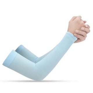 Mùa Hè Băng Tay Chống UV Ice Silk Cho Nam Nữ, Bảo Vệ Khi Đi Xe Đạp