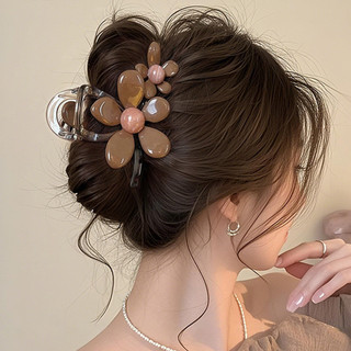 Kẹp tóc hình cá mập dành cho nữ - Giữ chắc chắn và chống trơn, phù hợp cho ngày lễ và búi tóc đẹp mắt