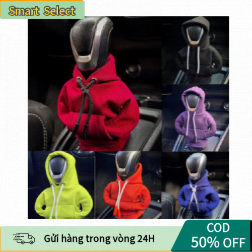 [COD] Bọc Đầu Cần Số Xe Hơi Hình Áo Hoodie – Thiết Kế Vui Nhộn, Dễ Thương, Trang Trí Nội Thất Ô Tô Sáng Tạo