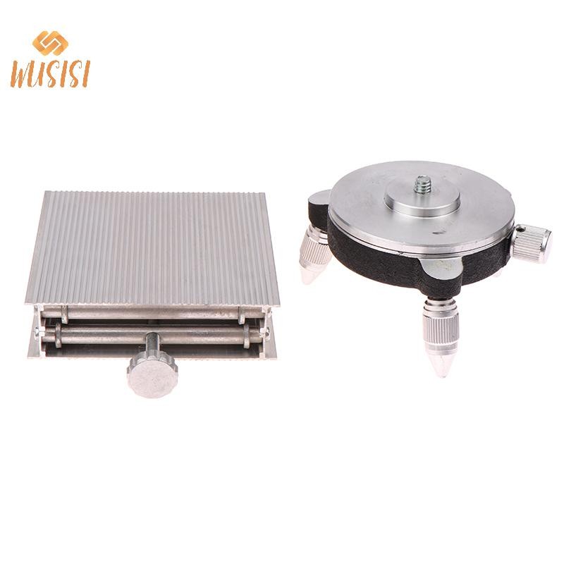 Giá đỡ hợp kim nhôm nâng cấp bằng laser xoay, điều chỉnh đế chân máy WUSISI