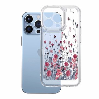 Ốp lưng không gian trong suốt hình hoa vỡ 3 In1 cho Iphone Ip15 15 Pro 15plus 15 Pro Max 16 16pro 16plus16promax 16e Vỏ điện thoại Vỏ chống sốc A6TS NRVH WVQ