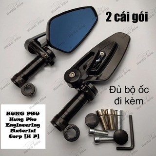 2 cái CRG gương lưng gù cánh tay Gương gấp 360 độQuayXemáyGiá lắp đặt 2c Có thể được gắn trái + phải