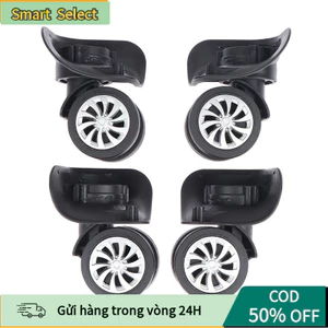 Shngki 4 Vali Hành Lý Đa Năng Xoay 360 Độ Bánh Xe Đẩy Bánh Xe Dụng Cụ