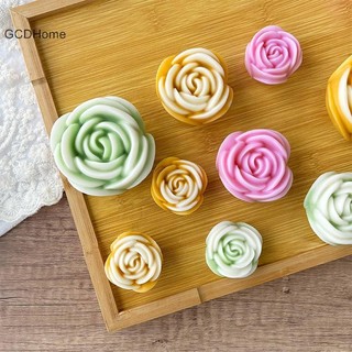 GCDHome Đa Kích Thước 3D Hình Hoa Hồng Silicon Khuôn Nến Khuôn Xà Phòng Handmade Khuôn Trang Trí Bánh Cưới Thạch Quà Tặng Ngày Lễ Tình Nhân DIY HOT