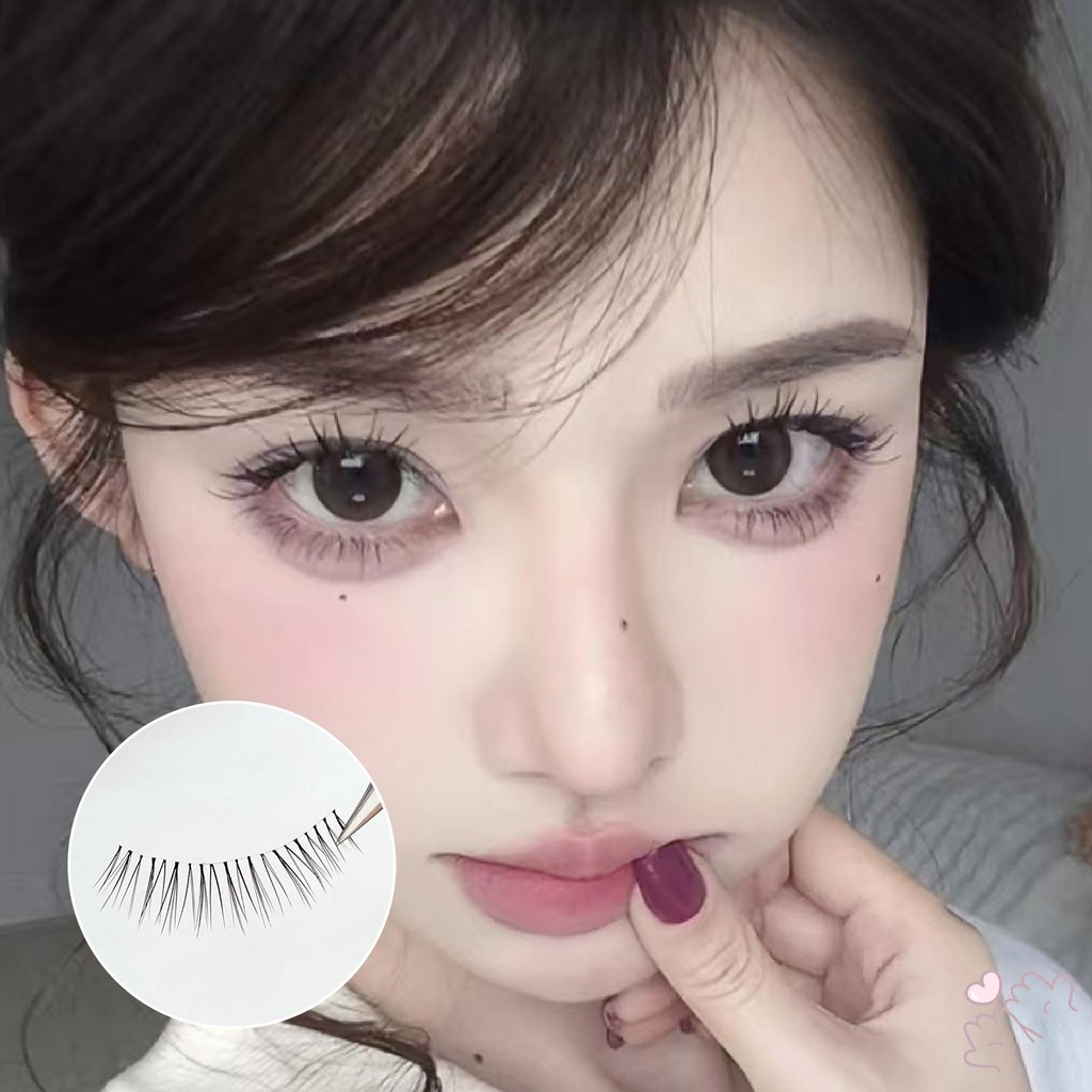 5 cặp mô phỏng lông mi giả dài dày đáng kể có thể tái sử dụng cho văn phòng hàng ngày Sử dụng hàng ngày