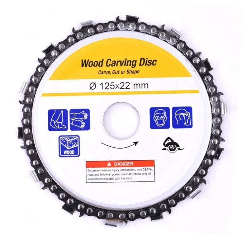 [COD] Đĩa cưa xích gắn máy mài, Lưỡi cưa xích gỗ T31，4inch 5inch 14 Răng Máy Mài Góc lưỡi cắt đĩa mài gỗ