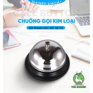 Chuông báo order halo haloo (cỡ lớn,trung, bé, hàng inox hịn)