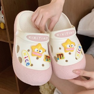 Xixitiao Thoải Mái Sáng Tạo Mùa Hè Ngoài Trời Baotou Giày Sandal Nữ Cao Cấp Ngoài Trời