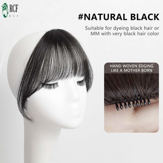 Phần mở rộng tóc fake fringe, dễ dàng kẹp lên tóc, phù hợp wear daily