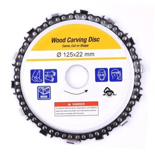 [COD] 【48h】Đĩa cưa xích gắn máy mài, Lưỡi cưa xích gỗ T31，4inch 5inch 14 Răng Máy Mài Góc lưỡi cắt đĩa mài gỗ