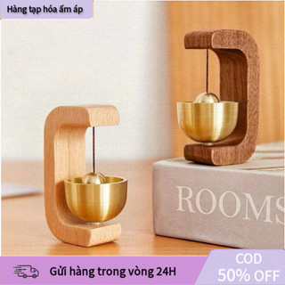 [COD] Chuông Gió Treo Cửa Phong Cách Gỗ Đồng – Kiểu Vintage Trang Trí Nhà Ở, Tạo Âm Thanh Nhẹ Nhàng, Ấm Cúng