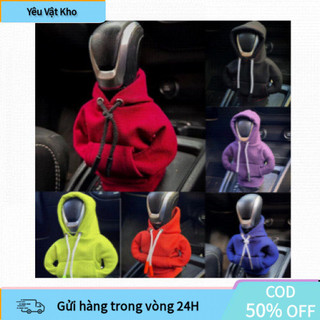 [COD] Bọc Cần Gạt Số Xe Hơi Hình Áo Hoodie – Phụ Kiện Ô Tô Trang Trí Dễ Thương, Phù Hợp Cần Số Nhiều Loại Xe
