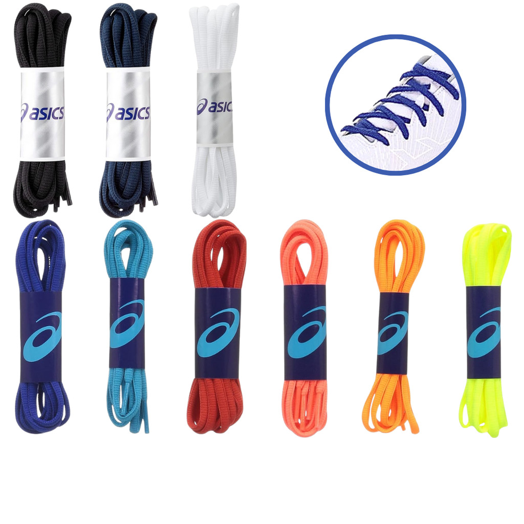ASICS TXX115 Oval Shoelaces (100–170 cm) – Multiple Colors AvailableㅤDirect From Japan